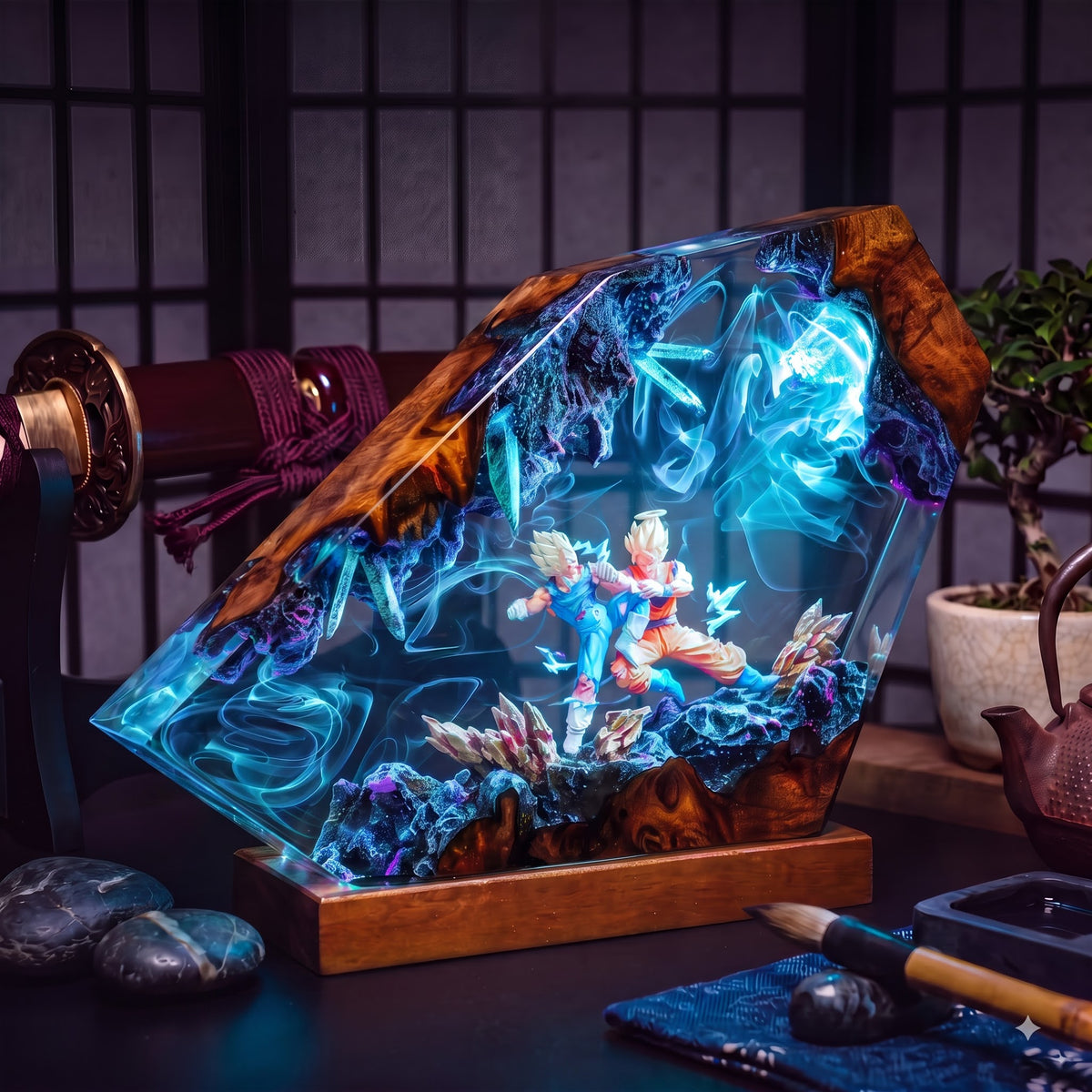 DBZ Resin Lamp