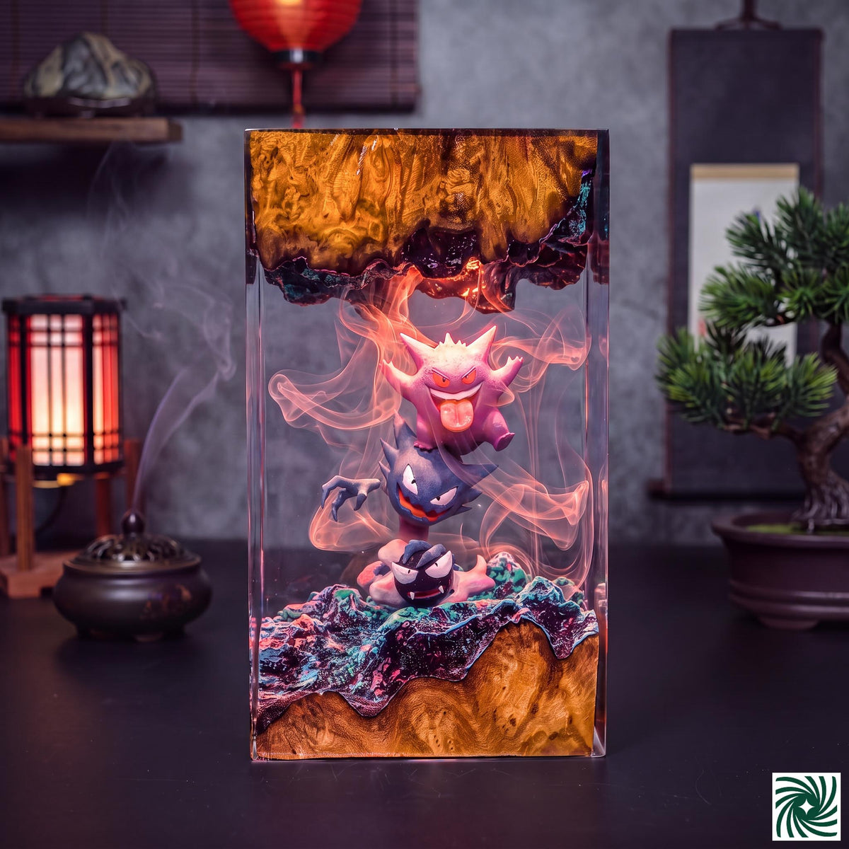 Gengar Resin Lamp
