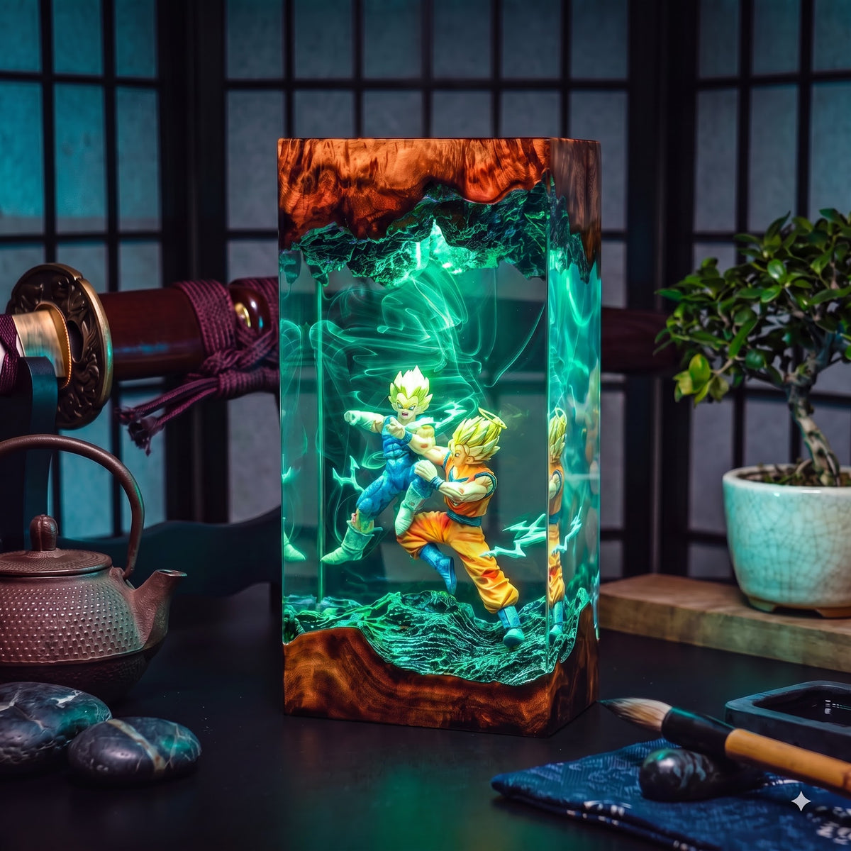 DBZ Resin Lamp