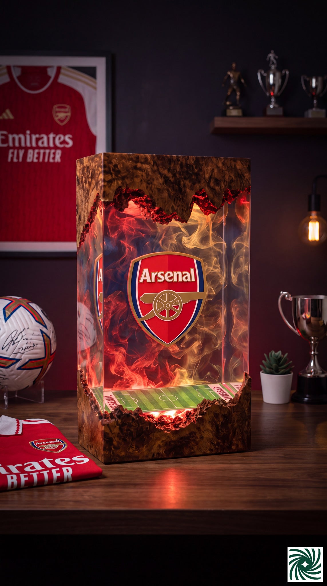 UCL Resin Lamp