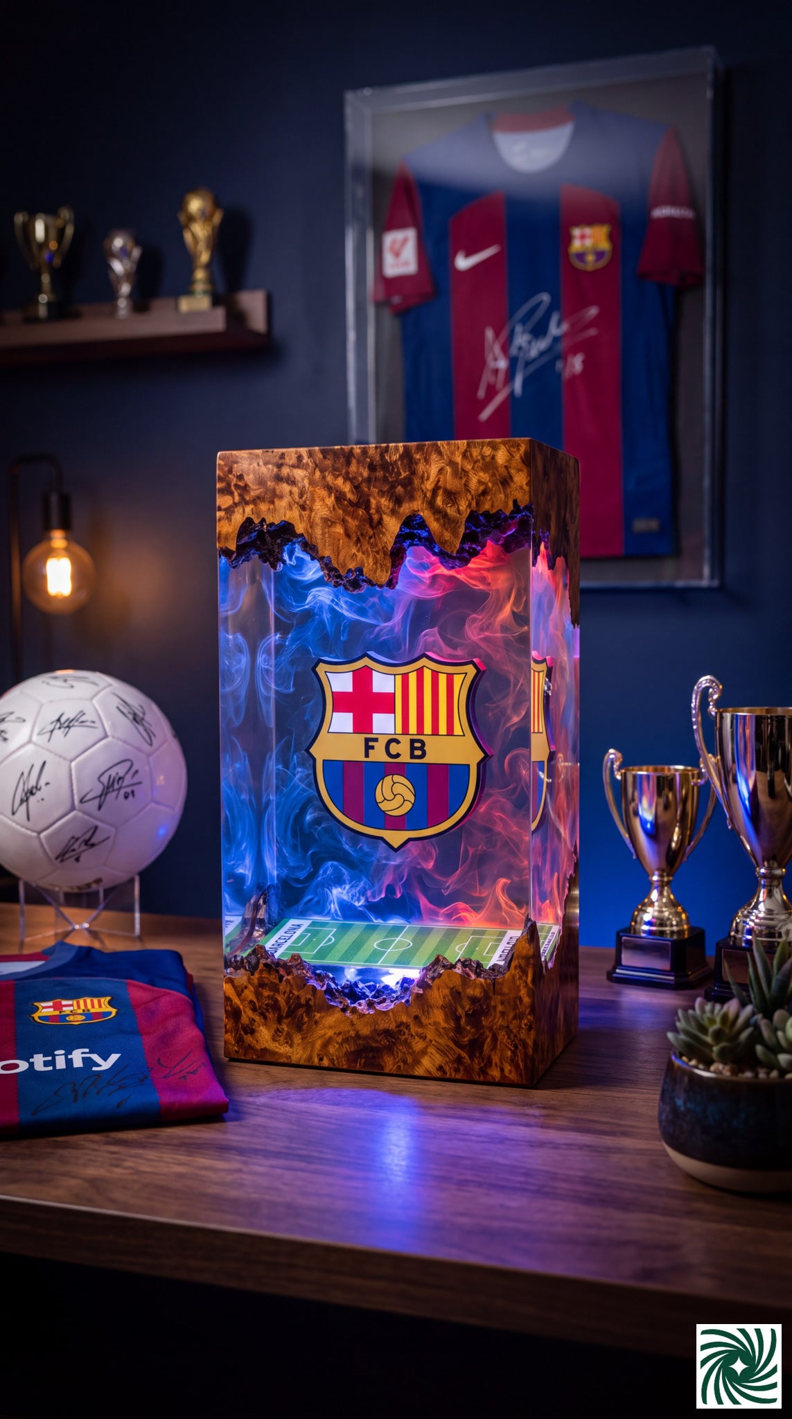 UCL Resin Lamp
