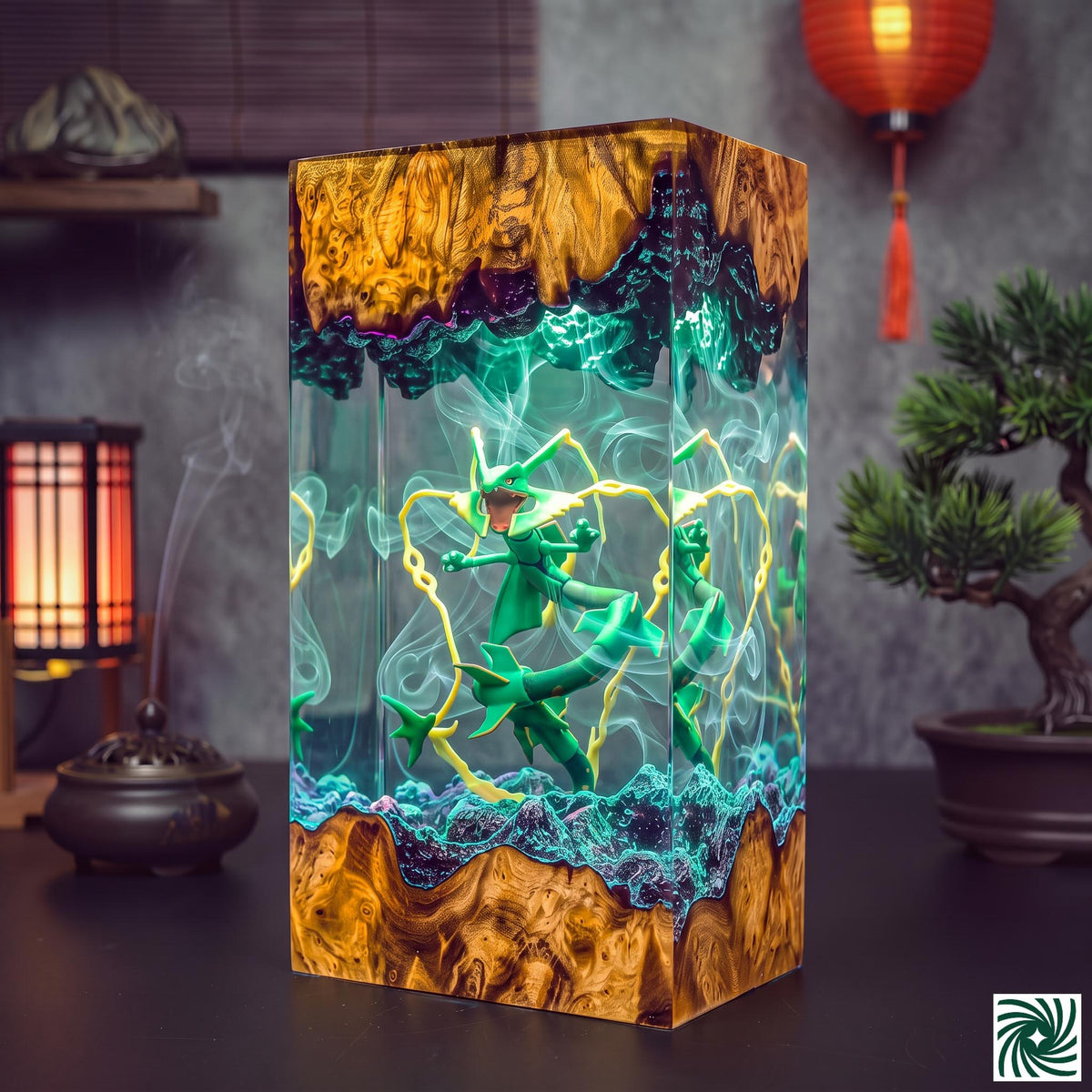 Rayquaza Mega Resin Lamp