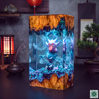 Gengar Resin Lamp