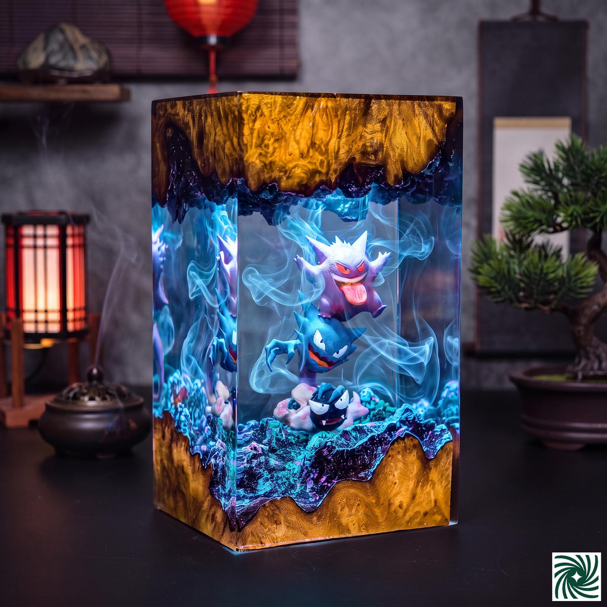 Gengar Resin Lamp