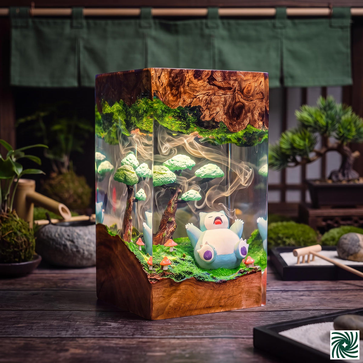 Snorlax Resin Lamp