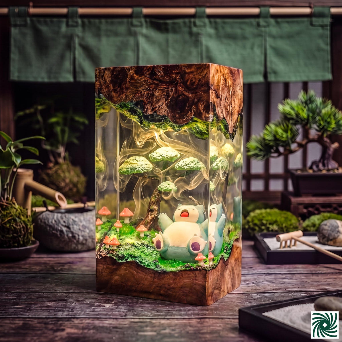 Snorlax Resin Lamp