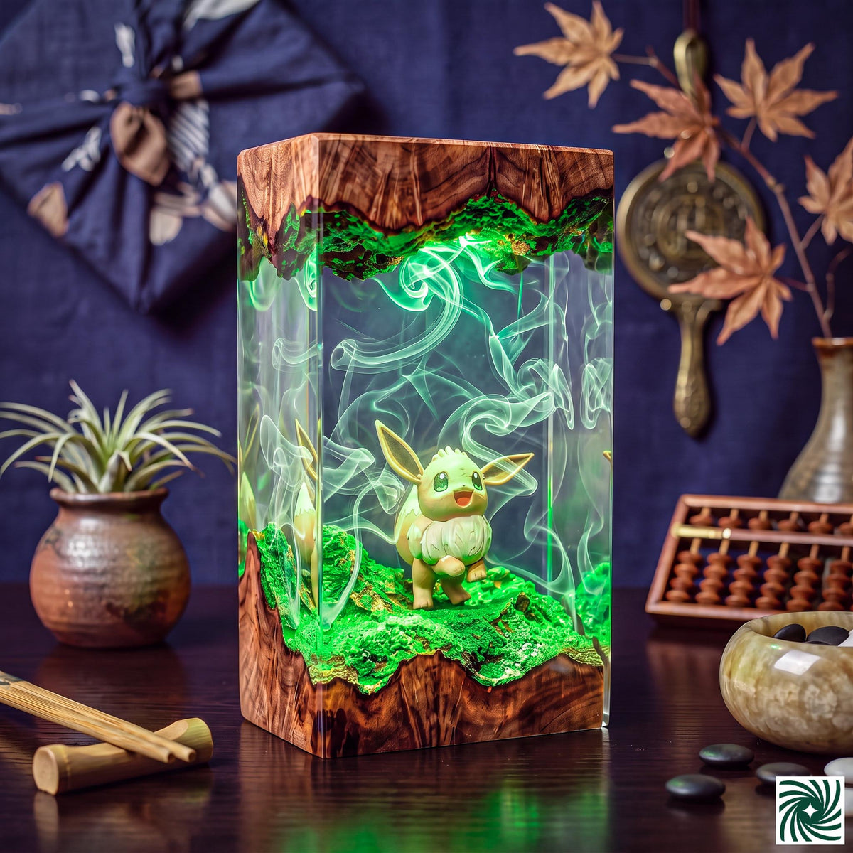 Evee Resin Lamp