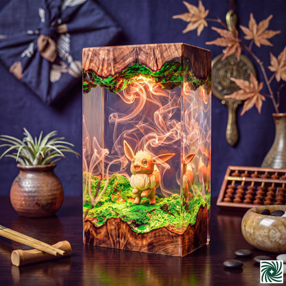 Evee Resin Lamp