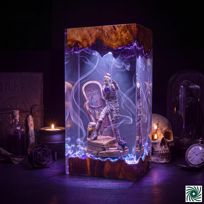 Halloween Resin Lamp