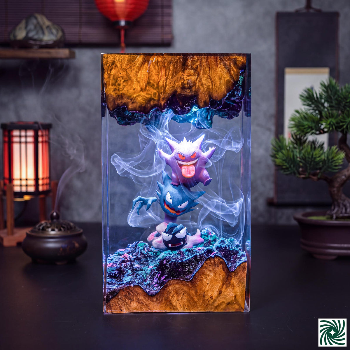 Gengar Resin Lamp