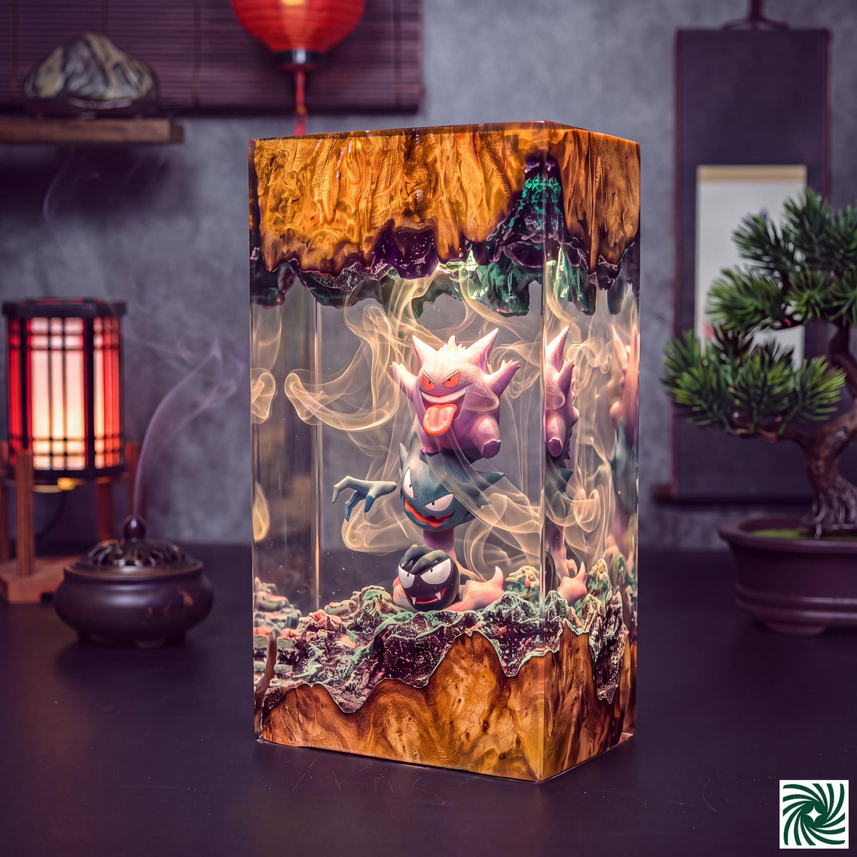 Gengar Resin Lamp