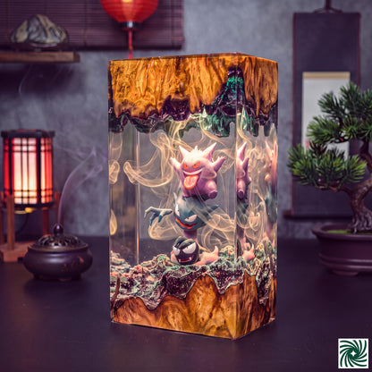 Gengar Resin Lamp