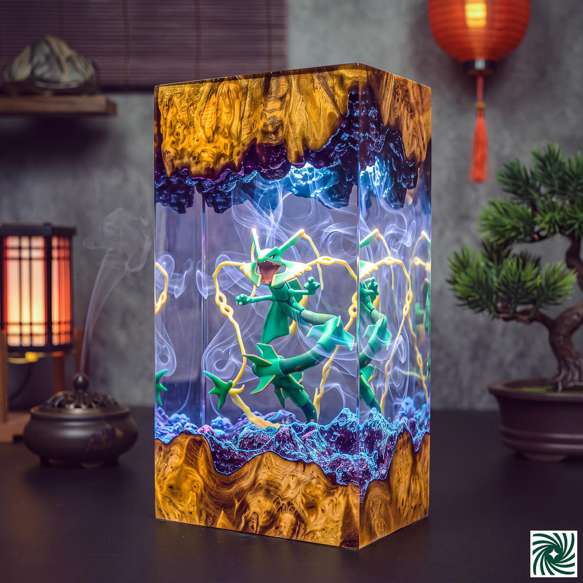 Rayquaza Mega Resin Lamp
