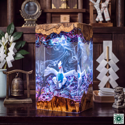 Lugia Resin Lamp