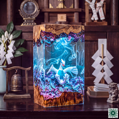 Lugia Resin Lamp