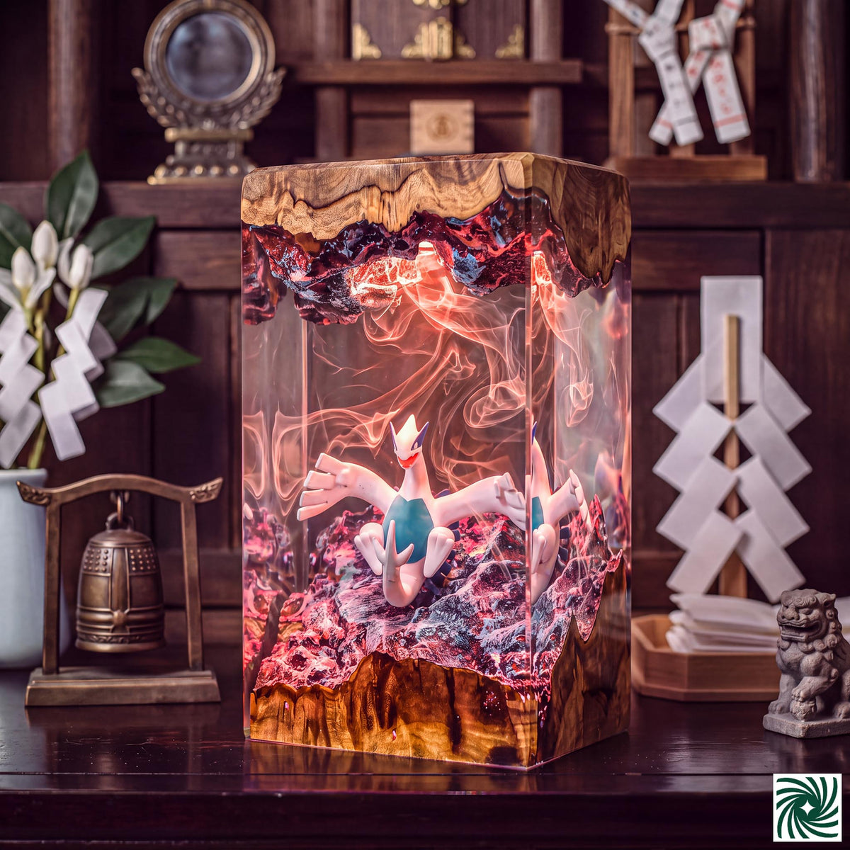 Lugia Resin Lamp