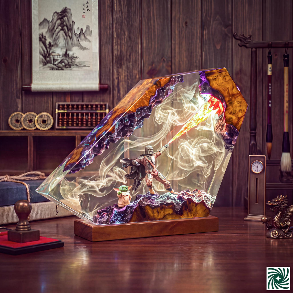 Star War Resin Lamp