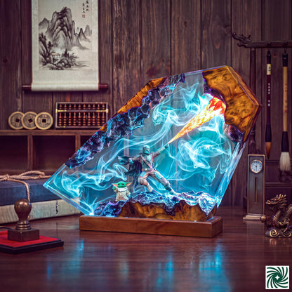 Star War Resin Lamp