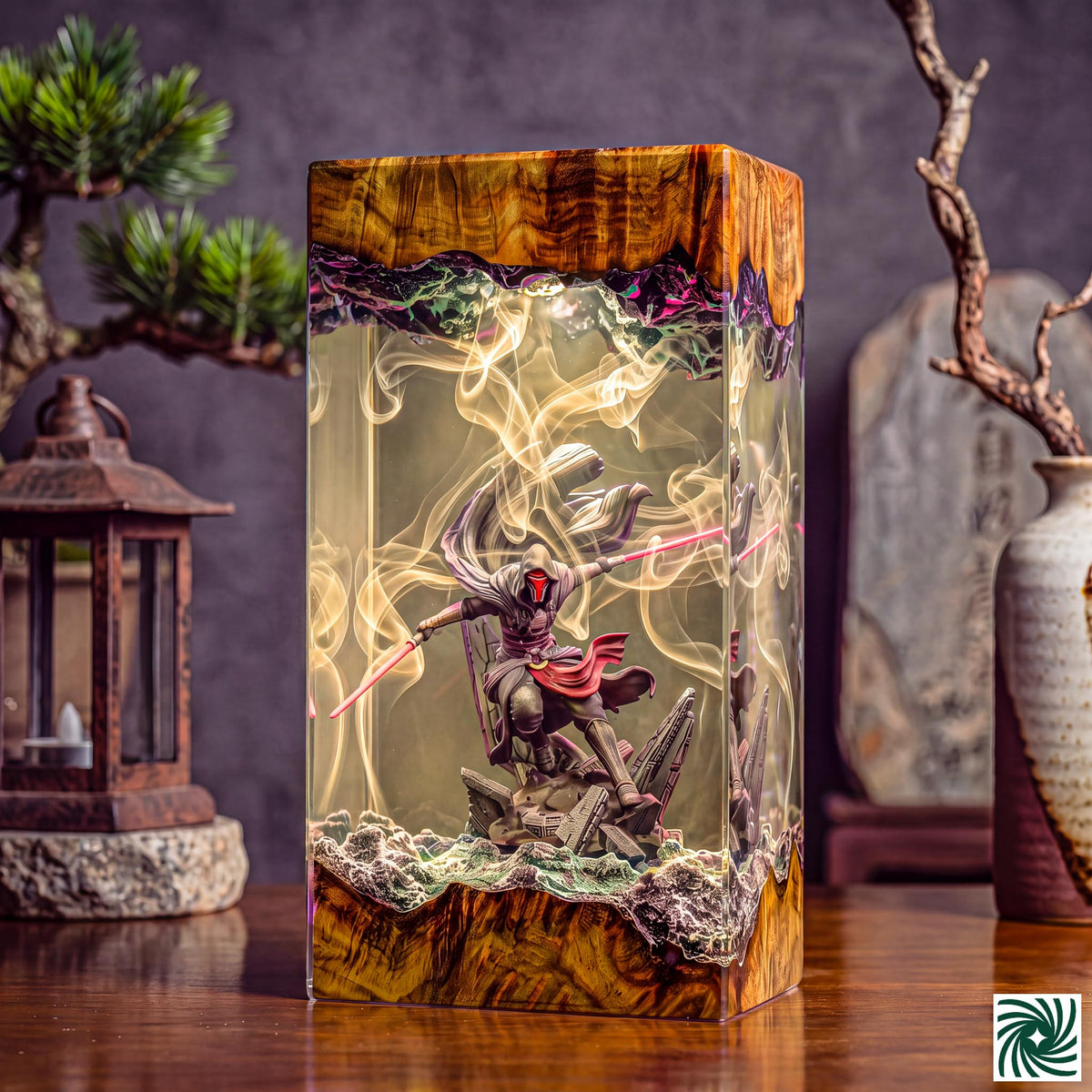 Darth Revan Resin Lamp