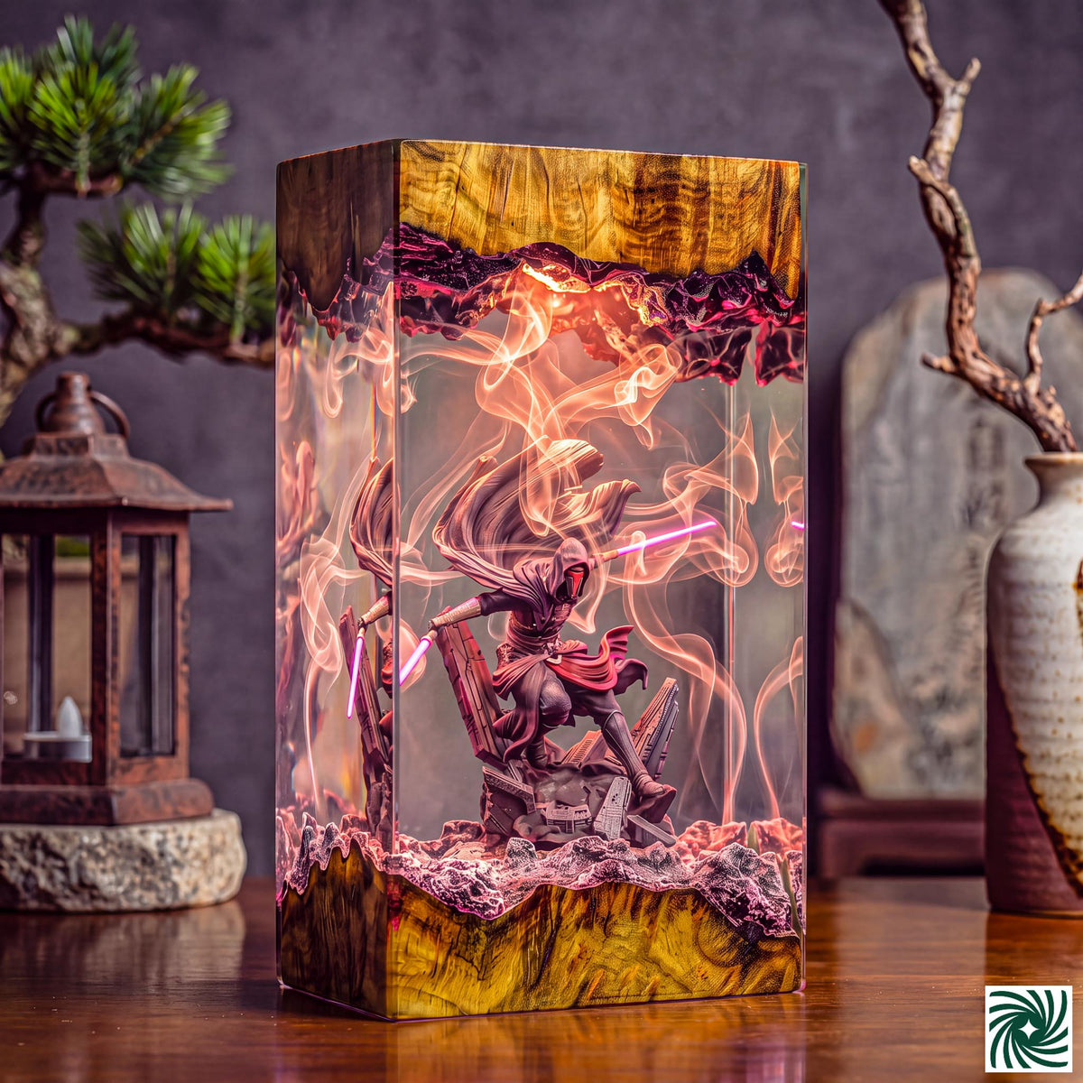 Darth Revan Resin Lamp