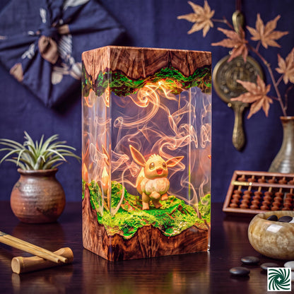 Evee Resin Lamp