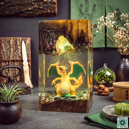 Charizard Resin Lamp