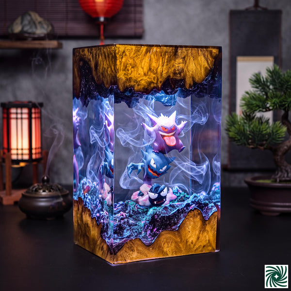 Gengar Resin Lamp
