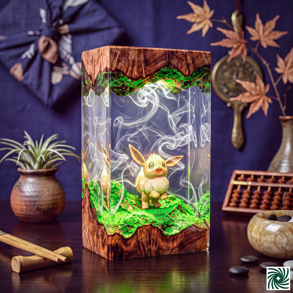 Evee Resin Lamp