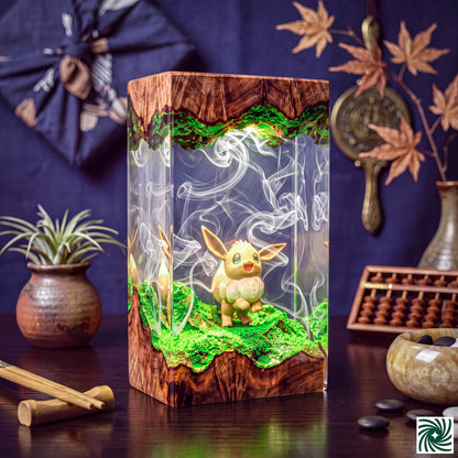 Evee Resin Lamp