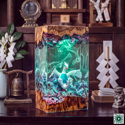 Lugia Resin Lamp