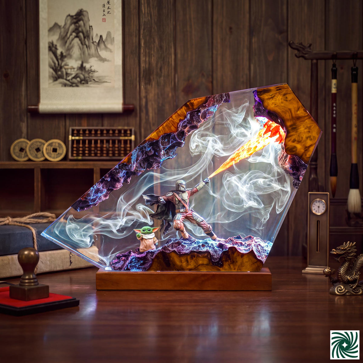 Star War Resin Lamp
