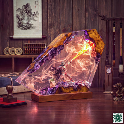 Star War Resin Lamp