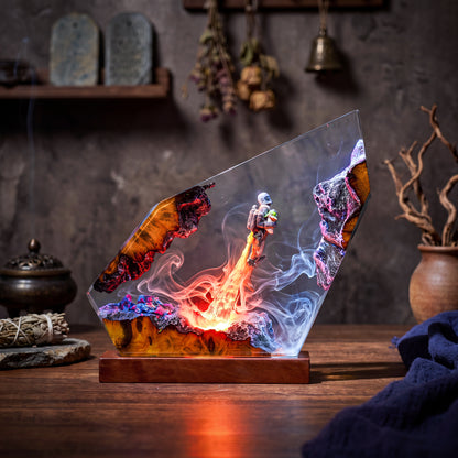 Star War Resin Lamp