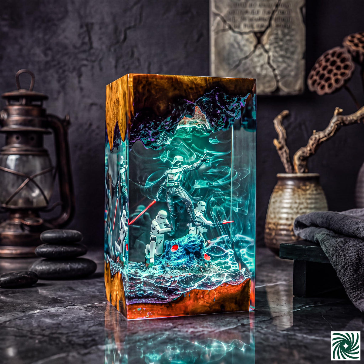 Star War Resin Lamp