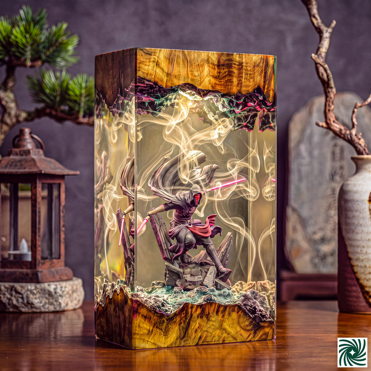 Darth Revan Resin Lamp