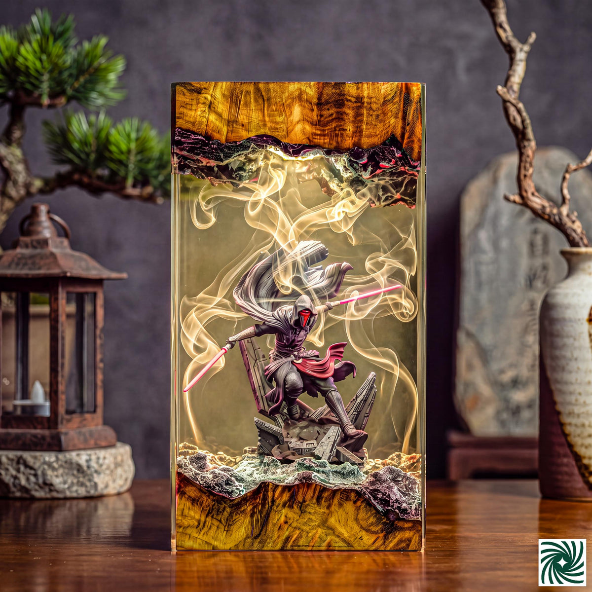 Darth Revan Resin Lamp