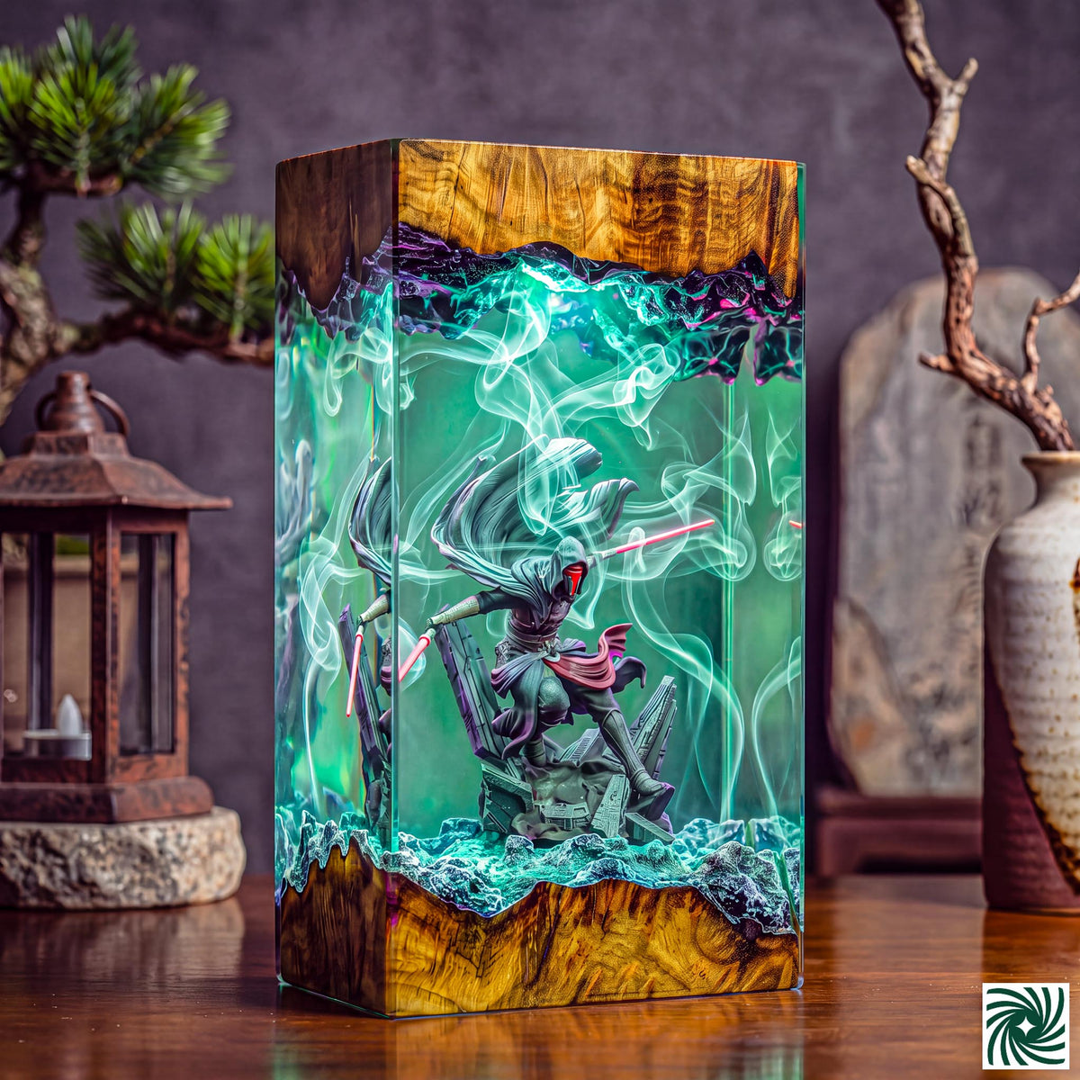 Darth Revan Resin Lamp