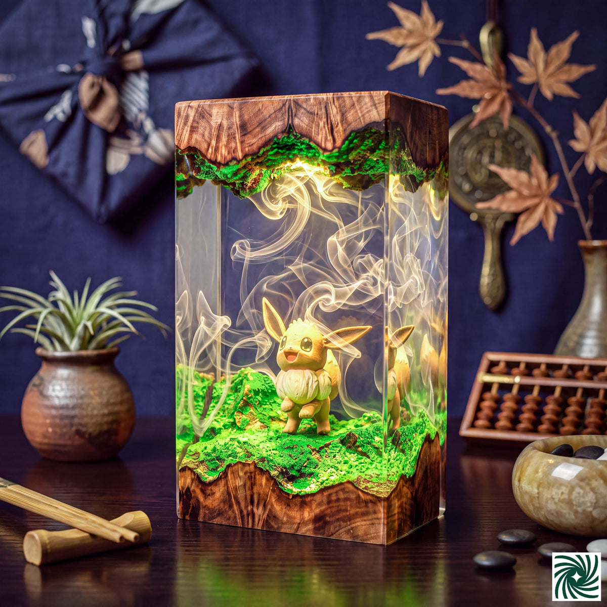 Evee Resin Lamp