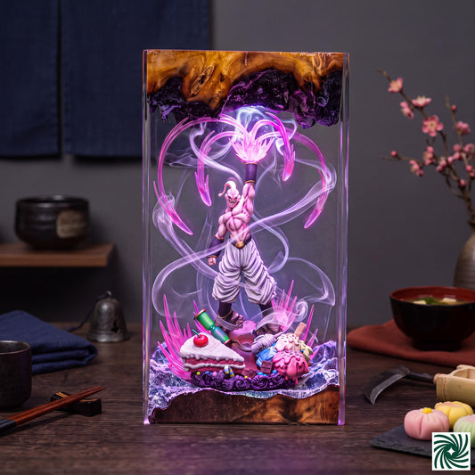Majin Buu DBZ Resin Lamp