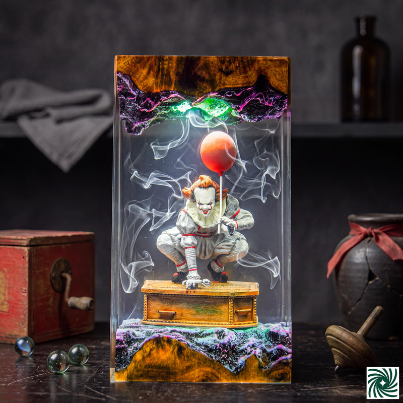 Pennywise Resin Lamp