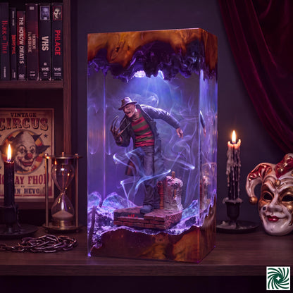 Halloween Resin Lamp