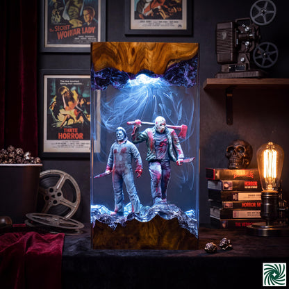 Halloween Resin Lamp