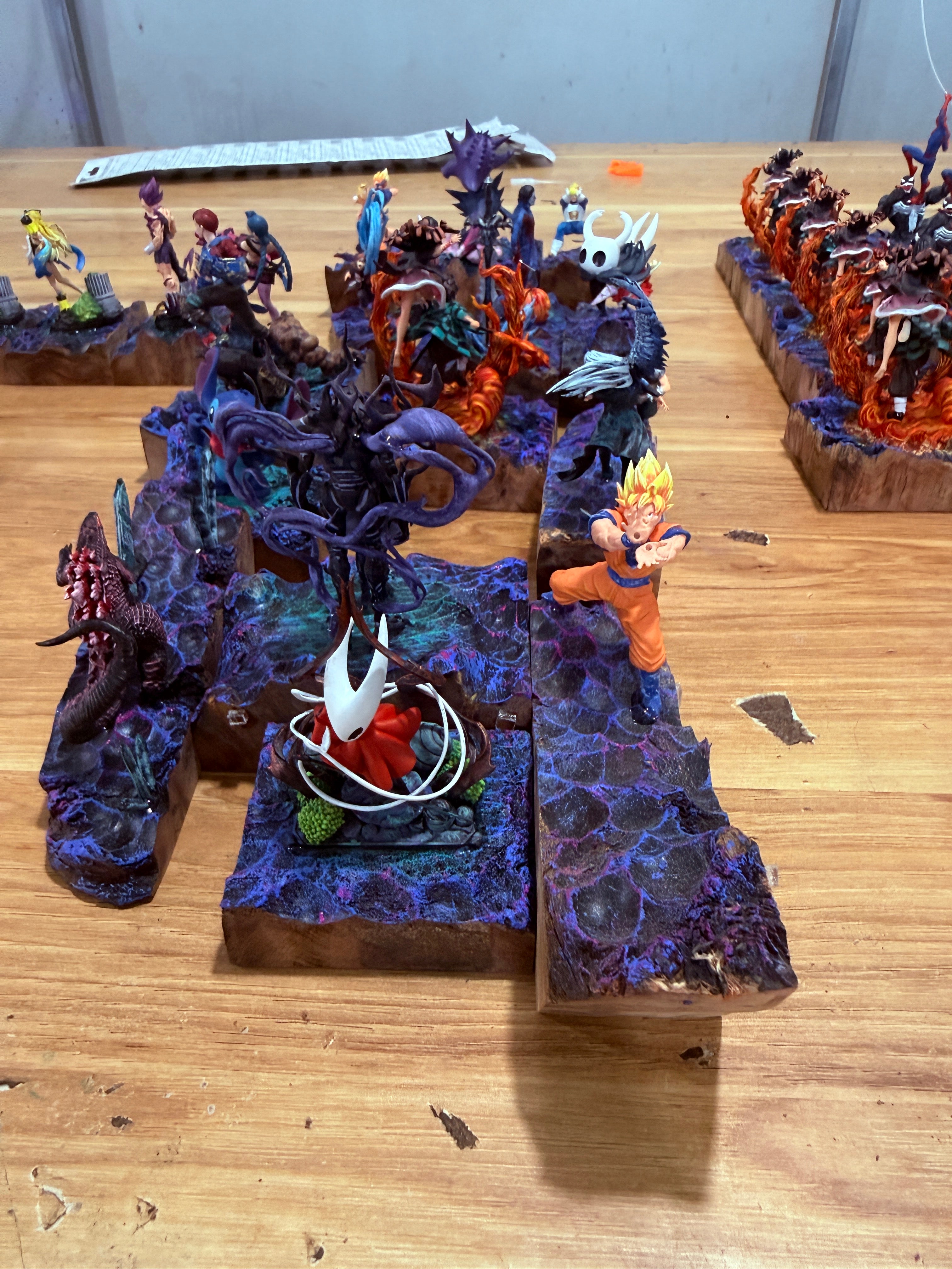 The Dragon Rider: Mystic Island Resin Lamp – ResinViet