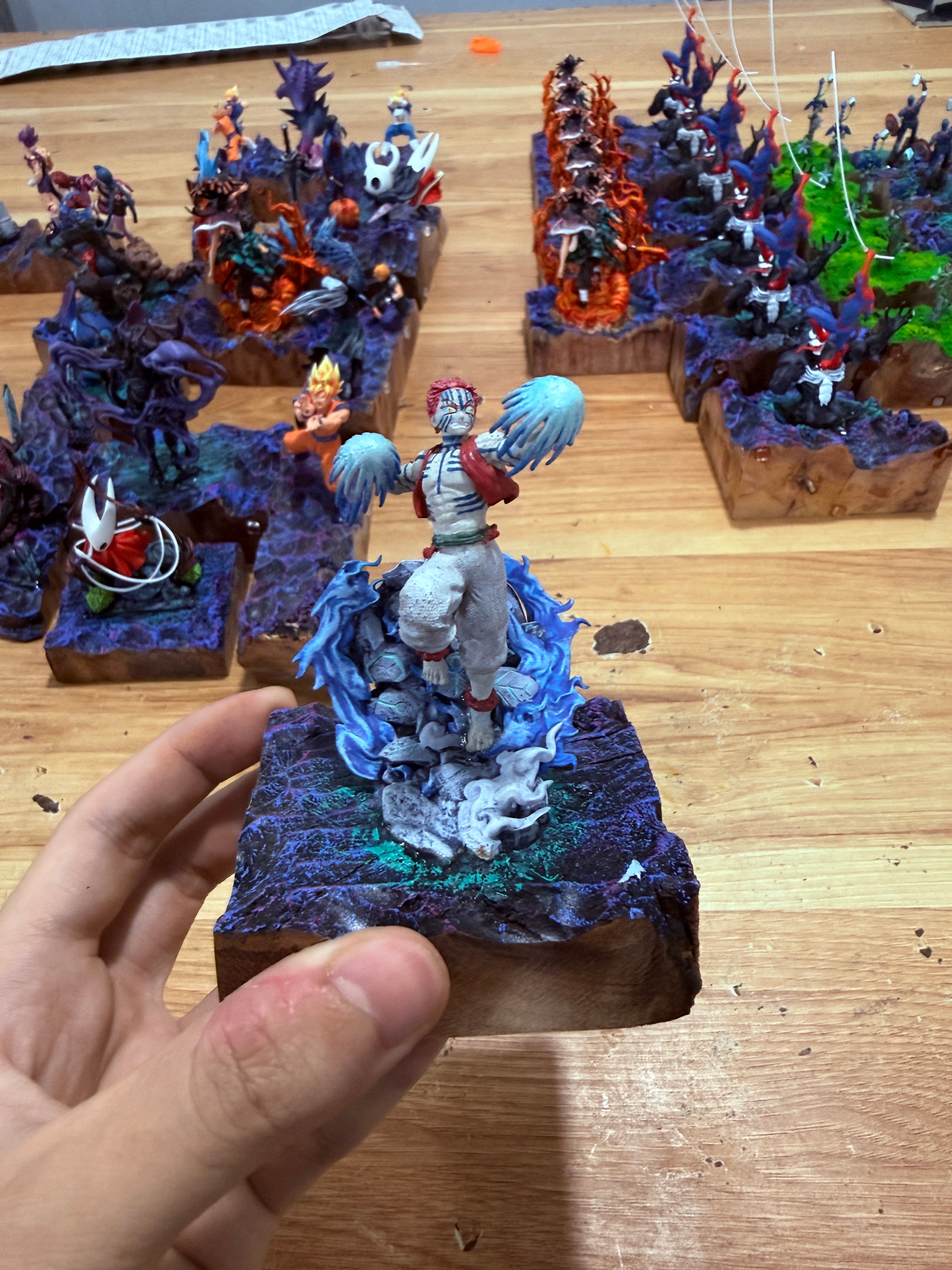 The Dragon Rider: Mystic Island Resin Lamp – ResinViet