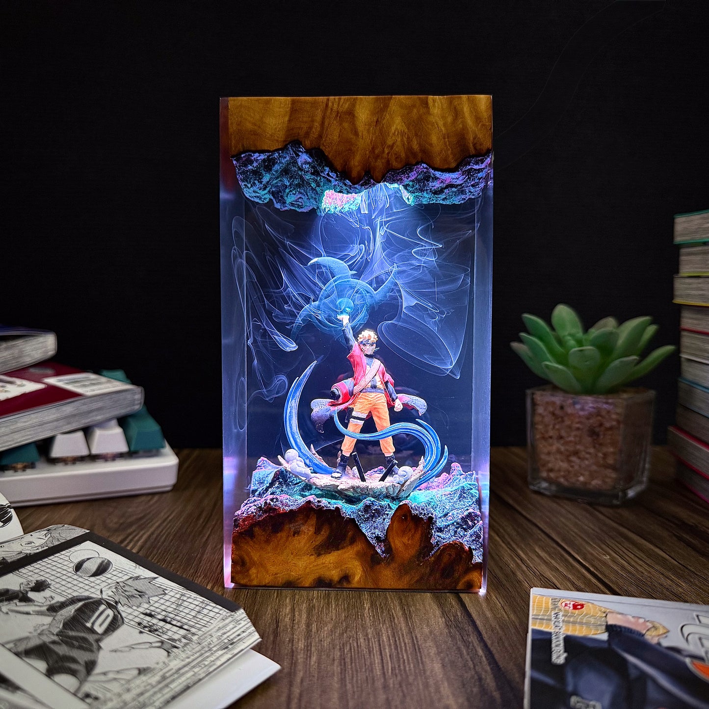 Legacy of the Hokage: Shinobi Journey Resin Lamp