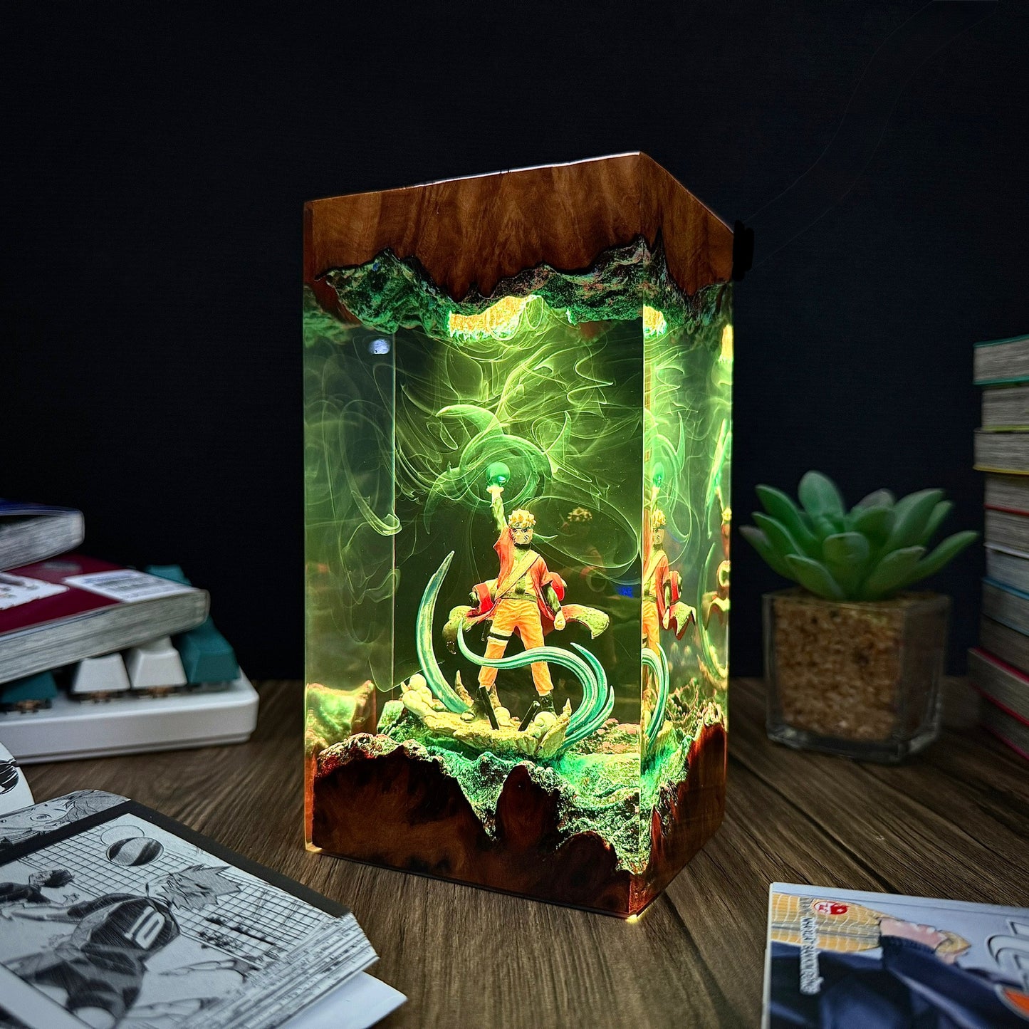 Legacy of the Hokage: Shinobi Journey Resin Lamp