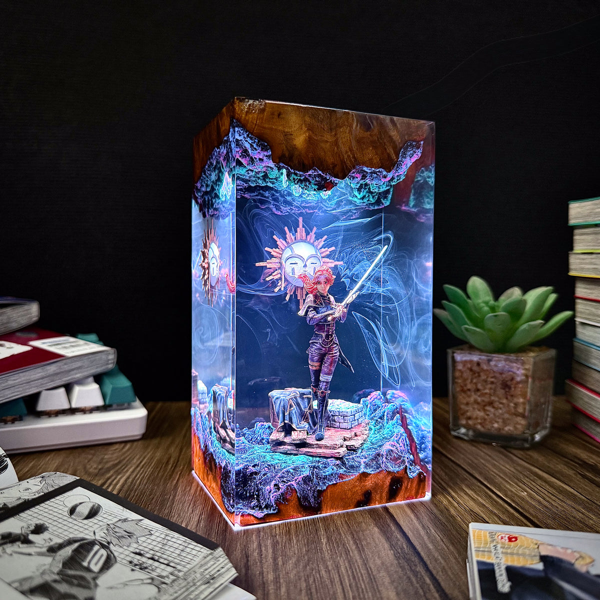 Maelle Clair Obscur Resin lamp