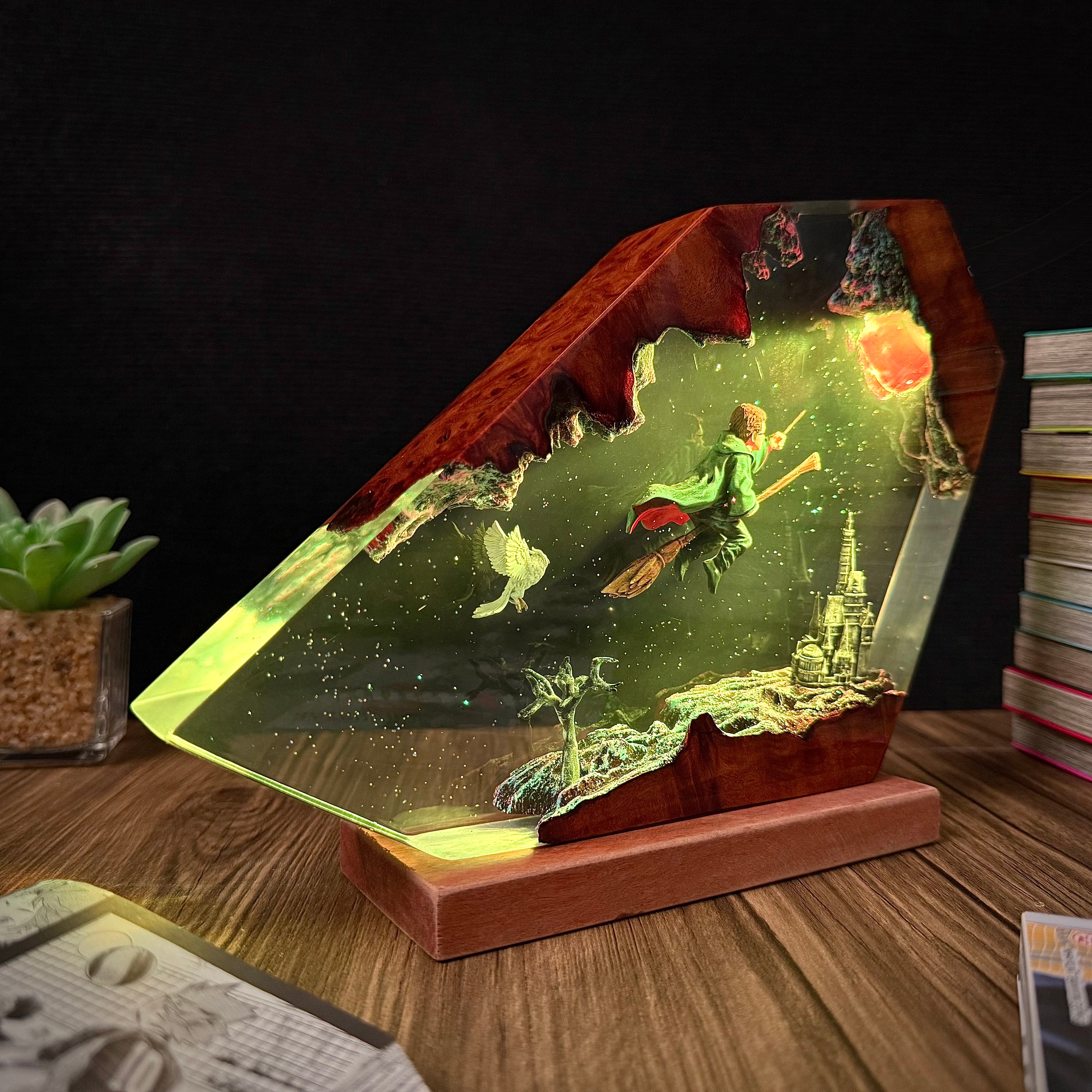Harry Porter Resin lamp