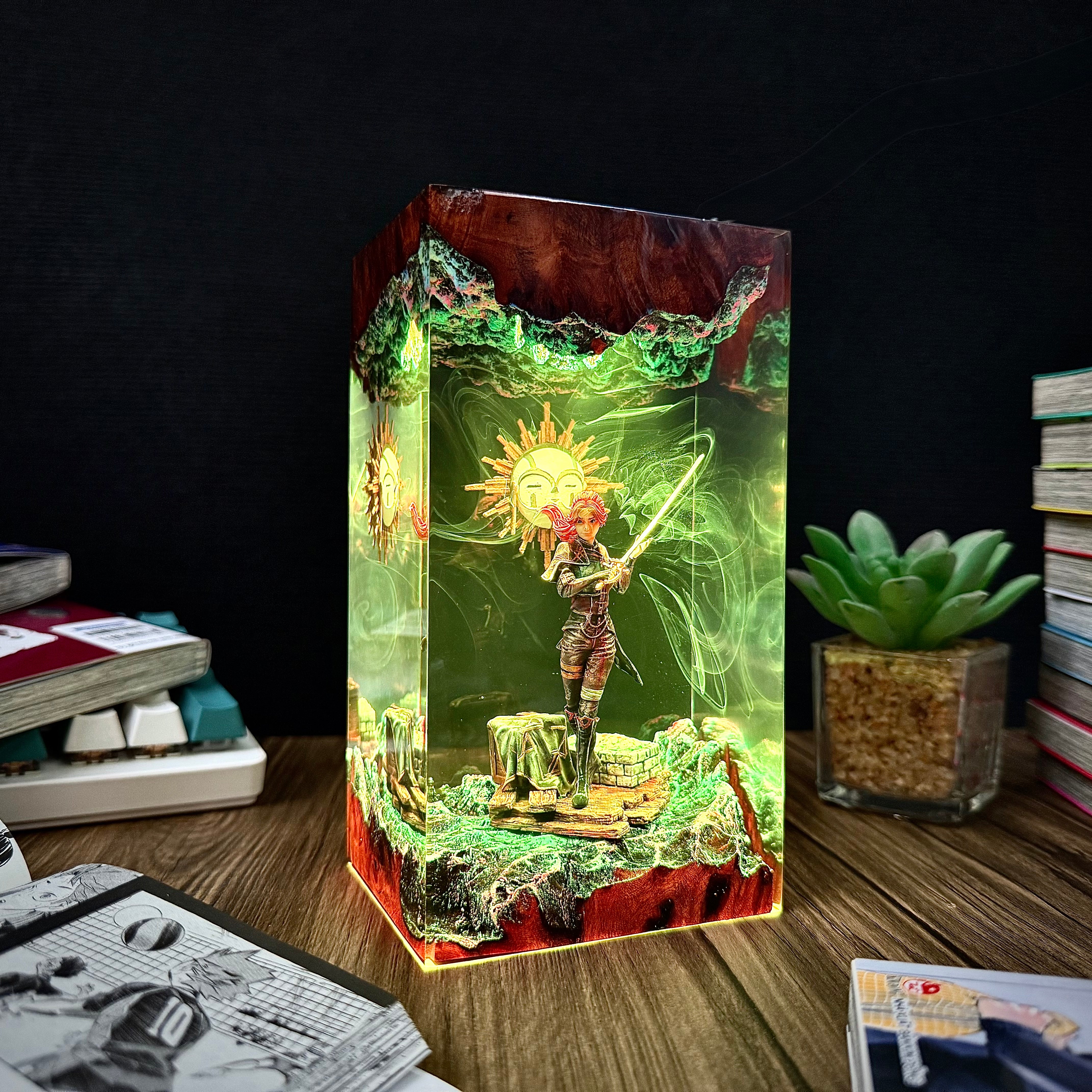 Maelle Clair Obscur Resin lamp