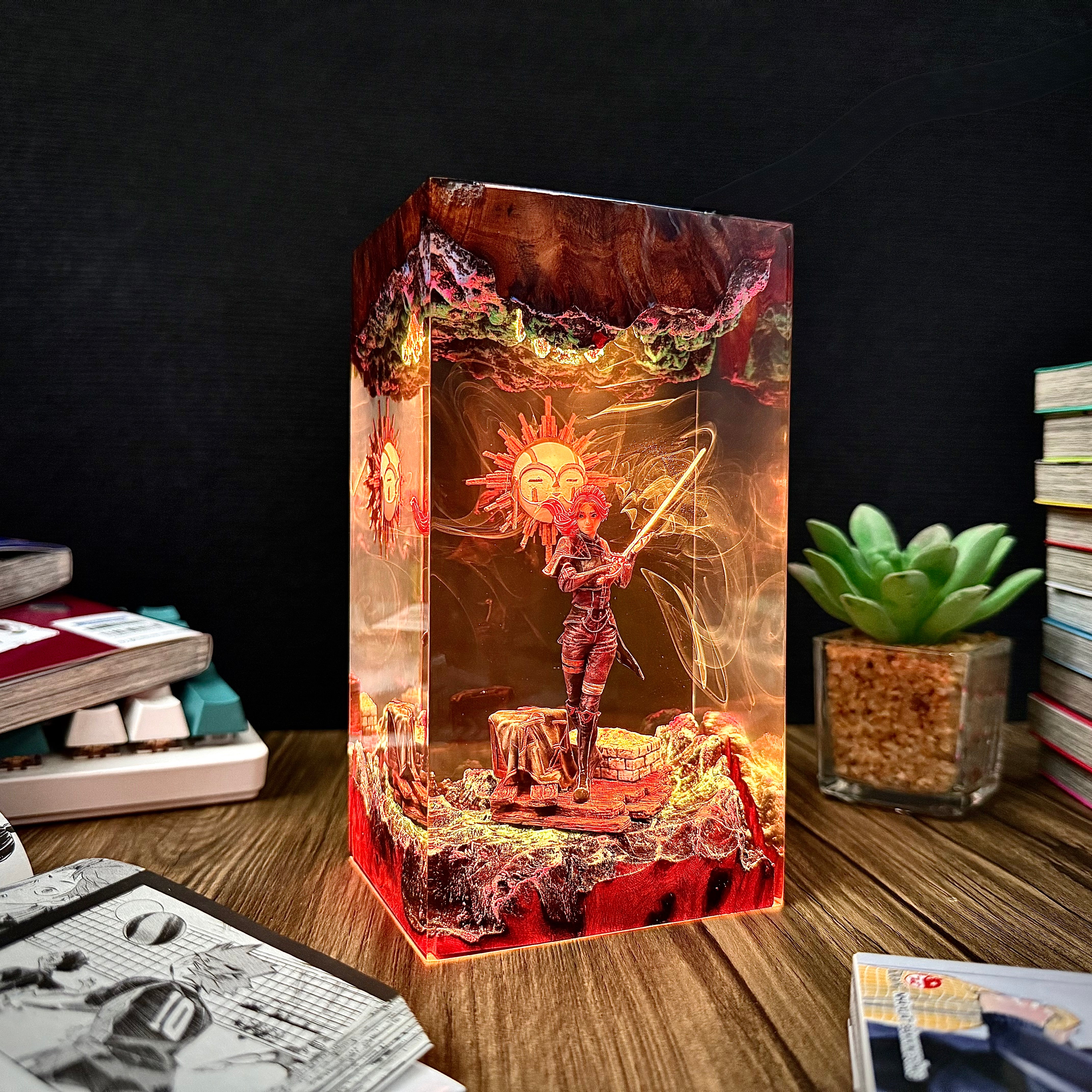 Maelle Clair Obscur Resin lamp